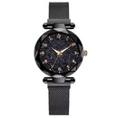 Relógio Magnético Feminino Céu Estrelado - Fashion Watch relógio 023 AmploTech Preto