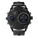 Relógio Oulm Original Masculino Blindado - Resistent Watch relógio 031 AmploTech Azul