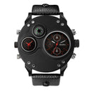 Relógio Oulm Original Masculino Blindado - Resistent Watch relógio 031 AmploTech Vermelho