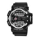 Relógio Shock General - Adventure Watch relógio 047 AmploTech Preto com Branco