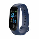 Smartwatch Tracker Fitness M3 - Sports Smartwatch relógio 020 AmploTech Azul