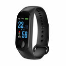 Smartwatch Tracker Fitness M3 - Sports Smartwatch relógio 020 AmploTech Preto