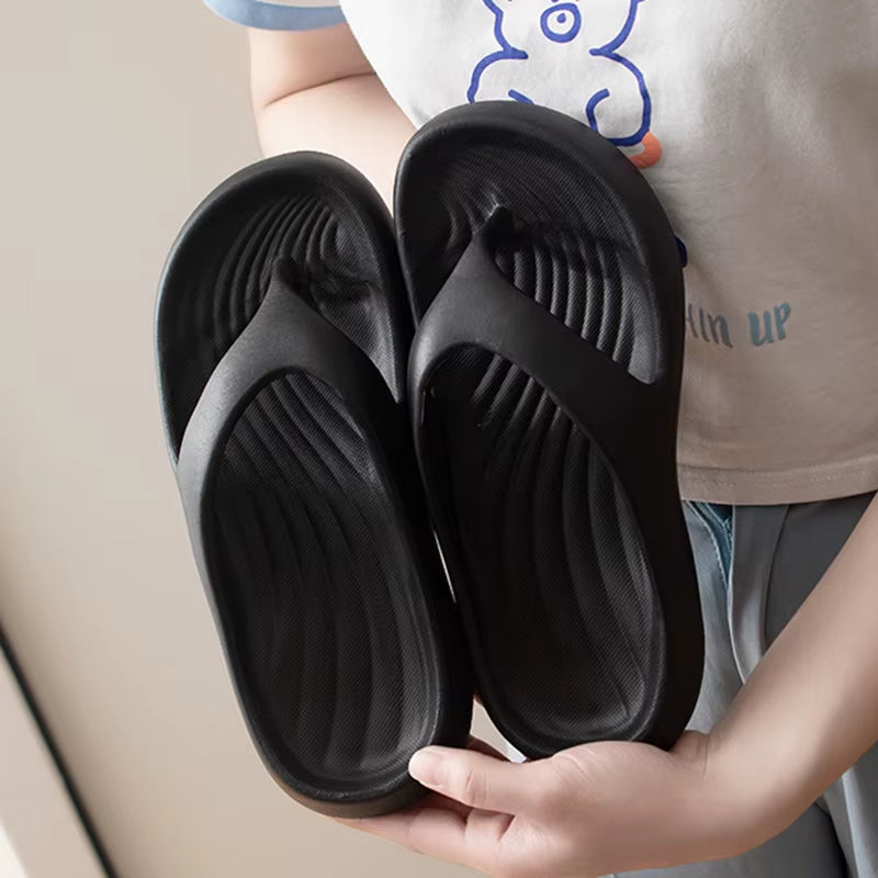 Soft Eva Platform Flip Flops Women Beach Non Slip Thick Sole Woman Slippers Ultra Lightweight Clip Toe Slides Shoes