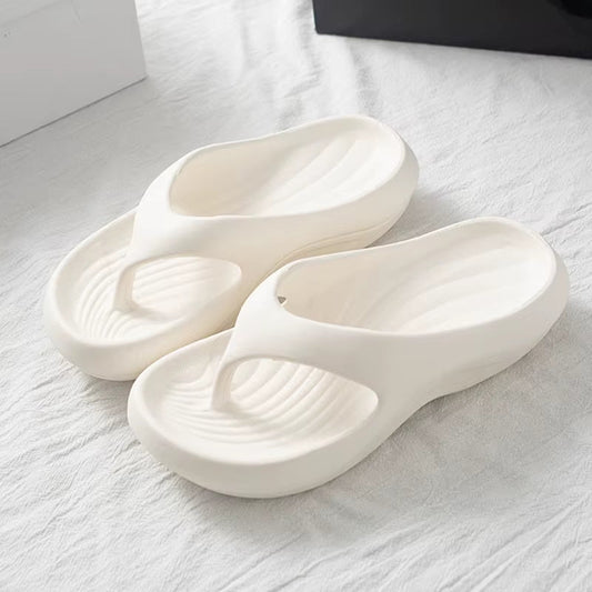 Soft Eva Platform Flip Flops Women Beach Non Slip Thick Sole Woman Slippers Ultra Lightweight Clip Toe Slides Shoes